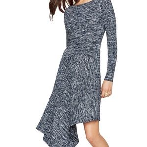 EUC BCBGMaxAzria “Tracy” Asymmetrical Knit Dress (A1)
